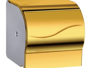 جا دستمال دلسا سفید طلایی