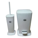 سطل و برس سمفونی مدل النا تمام سفید - Image 2